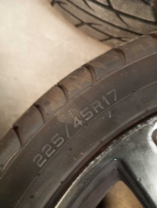 Jogo de 4 jantes Audi Originais 225/45R17