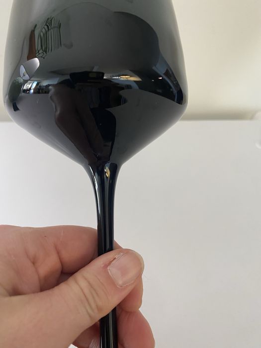 Copo vinho preto zara home