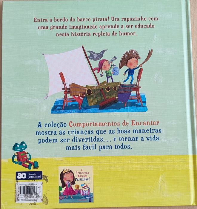 Livro "Os piratas pedem por favor"