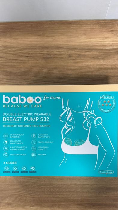 Продам молоковідсмоктувач Baboo Electric Wearable Hands-free Breast Pump