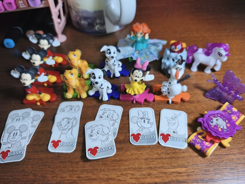 Brindes Kinder Surpresa Coleção Disney 100