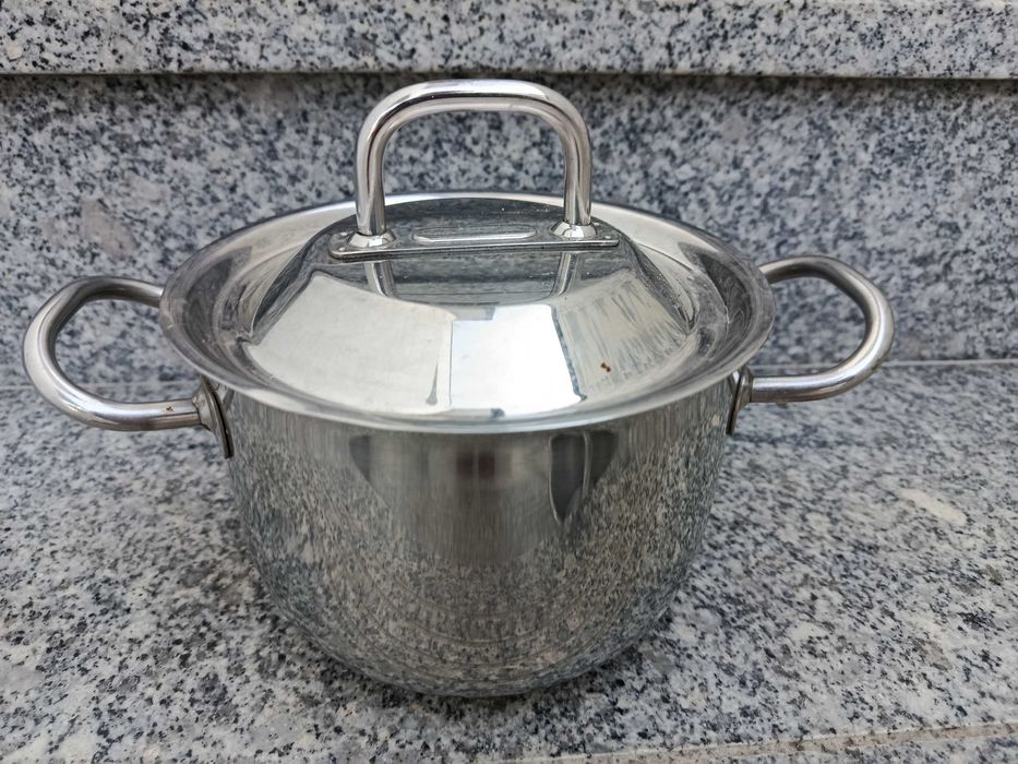 Panela tacho travessa inox balança de cozinha