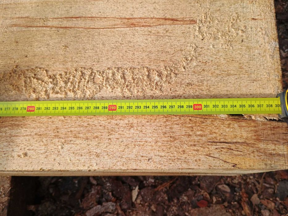 Bale bukowe zalane olejem lnianym 40/40cm 30/30cm  x3 metry długości
