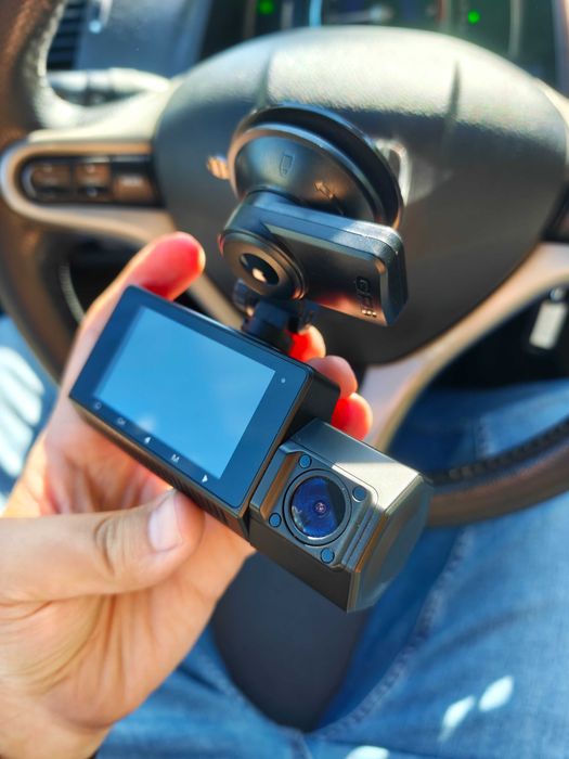 Abask a8 dashcam 4k car camera 2 channel inside and outside