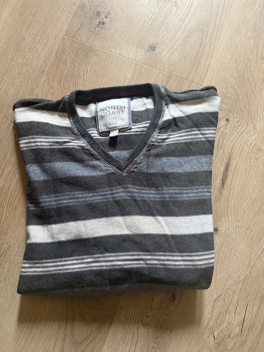 Bawelniany meski sweter L