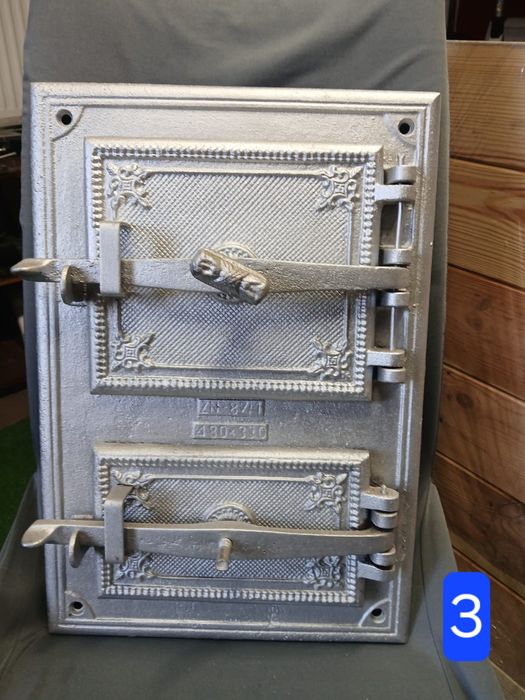 Drzwi/drzwiczki żeliwne do pieca kaflowego