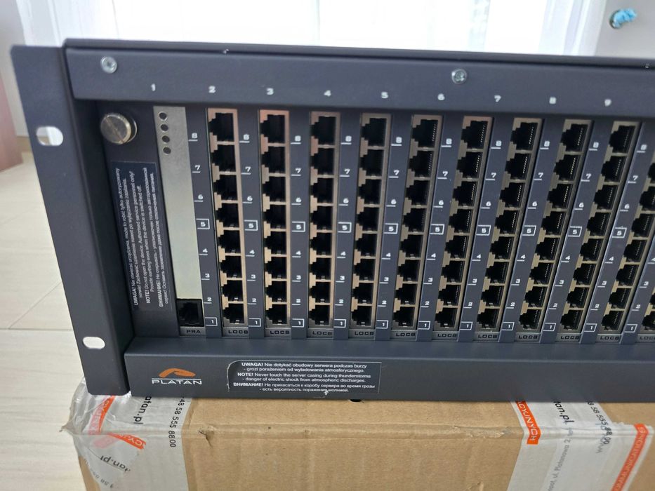 Centrala telefoniczna Platan Libra 6 linii miejskich 40 wew 4 cyfrowe