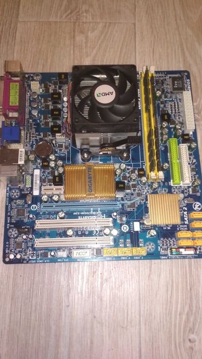 Материнка GIGABITE GA-MA74GM-S2H Socket AM2+