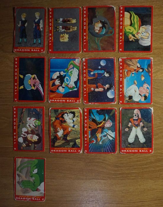 Cartas Dragon Ball (serie 1,2,3,4,5 e Memorial Photo)