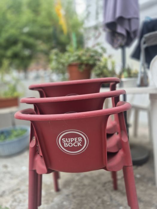 Cadeiras de Plástico Super Bock