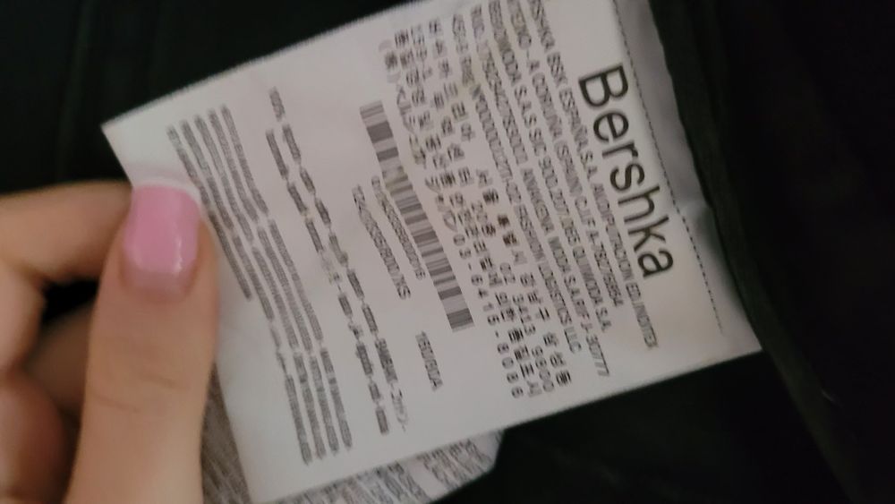 Kurtka jeansowa bershka