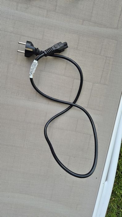 Kabel zasilający IEC C5 koniczynka do laptopa 0,8 m