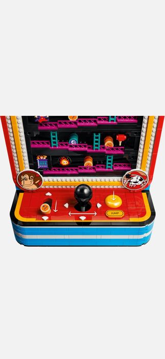 Lego 72051 super mario maquina arcada do Donkey kong