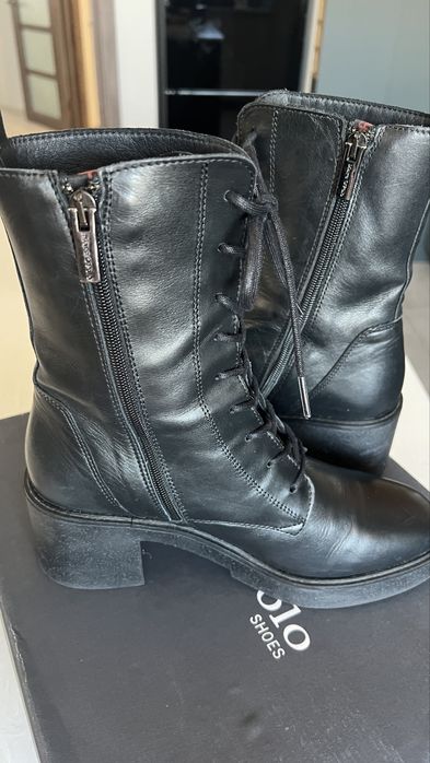 Кожані черевики батільйони Marc O’Polo