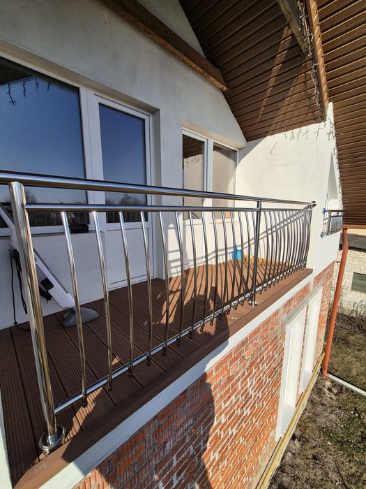 Перила з нержавійки,сходи, поручні,пандуси.