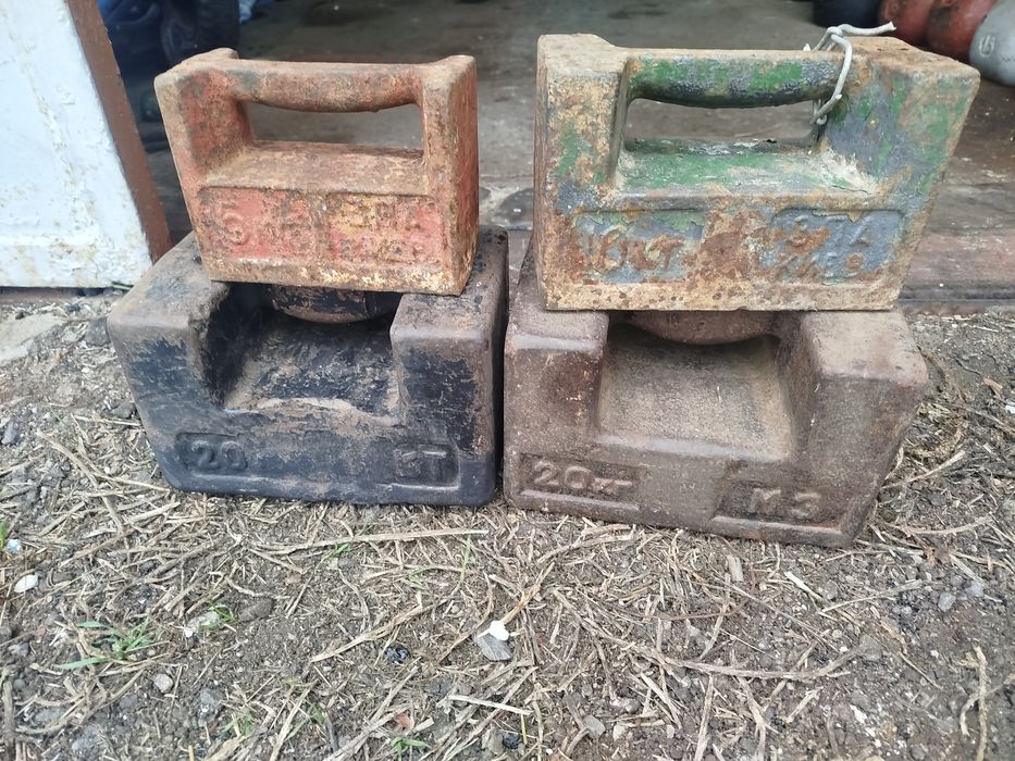 Эталонные  гирьки 5,10,20 кг.