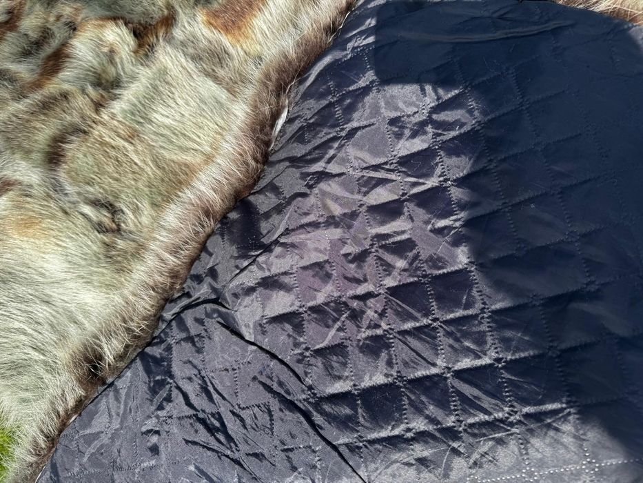 Kapa futro/ narzuta sztuk 2