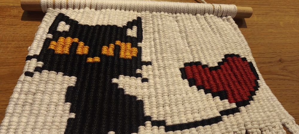 Makrama makatka kot kotek