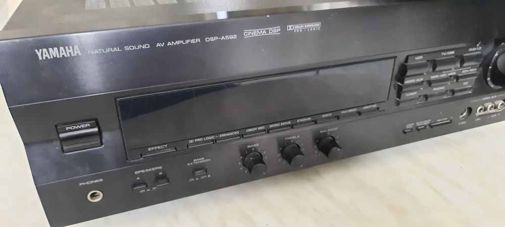 Amplifier Yamaha DSP-A592 + pilot - sprawny, klasyk kina domowego