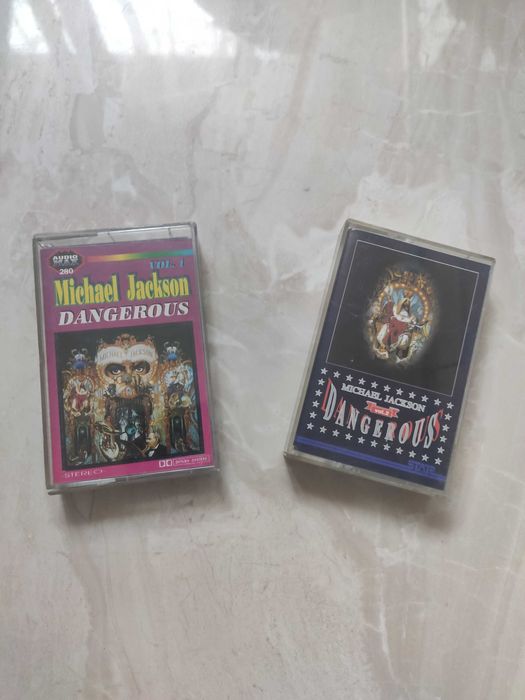 Michael Jackson kasety audio.