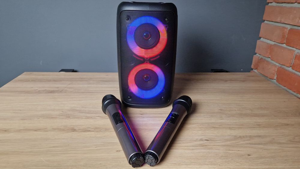 Zestaw do karaoke głośnik Bluetooth Mikrofony do karaoke