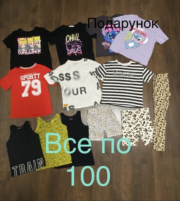 Футболка на дівчинку 140