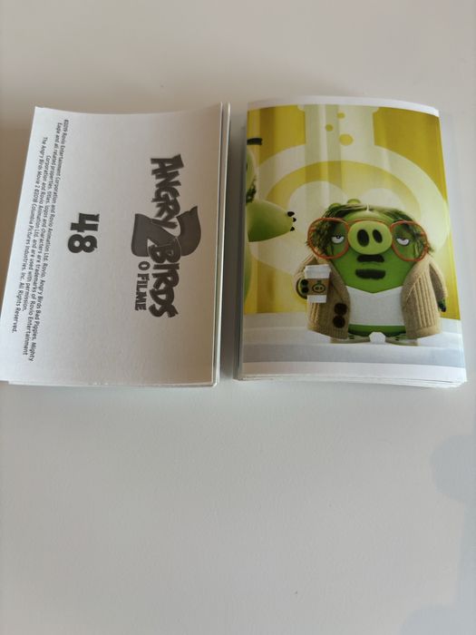 93 Cromos Angry Birds O filme Continente