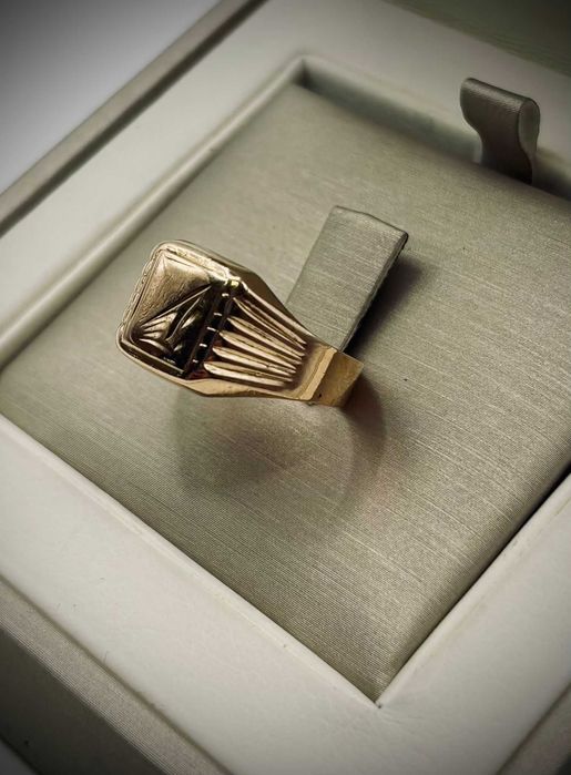 Złoty męski sygnet 585 próba SPOKO LOMBARD Ozorków