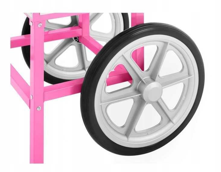 Profesjonalna MASZYNA DO WATY Royal na kółkach Wózek Nowa Różowa FV