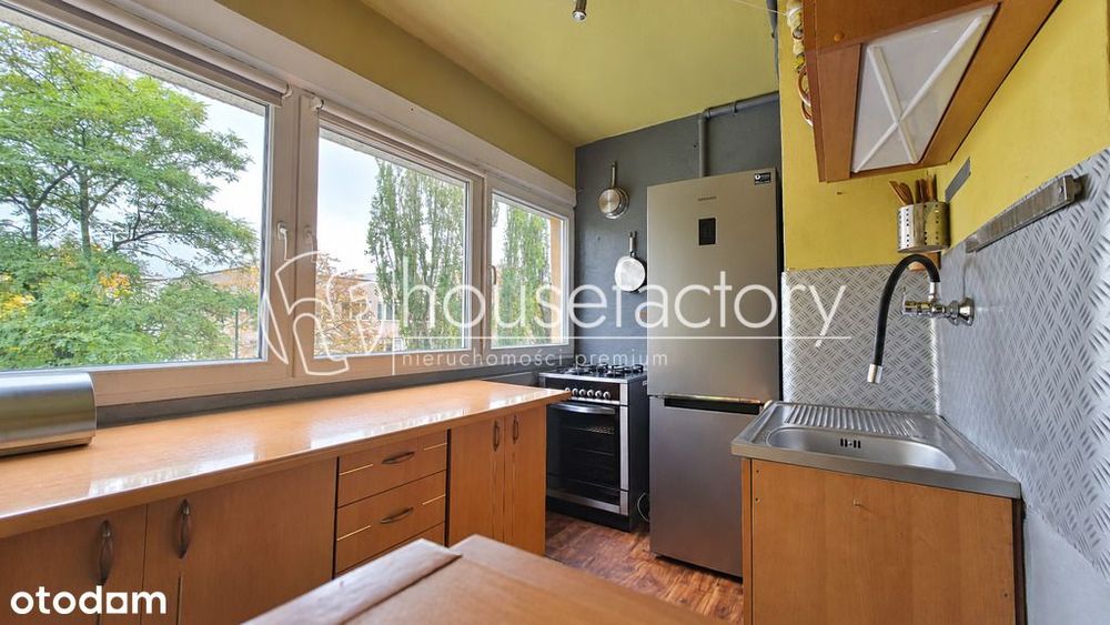 2pok. przy parku, 43m², 2. piętro, do remontu