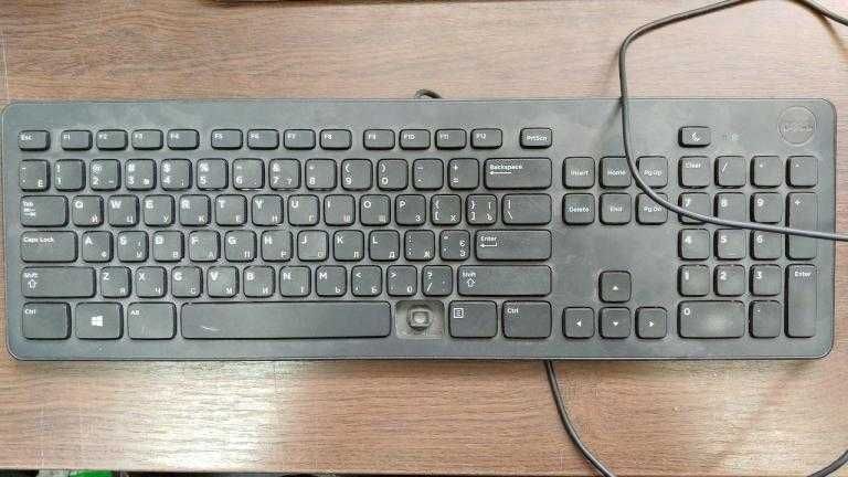 Клавіатура Dell CN-OGVWNX-71616 Genius SlimStar 130 GK-150001 USB