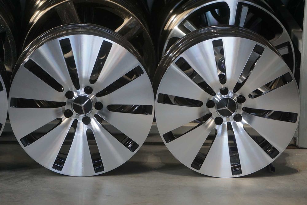 Alufelgi oryginał Mercedes GLC 5x112 8Jx18 et38 cb66,6mm czarne wneki, cnc