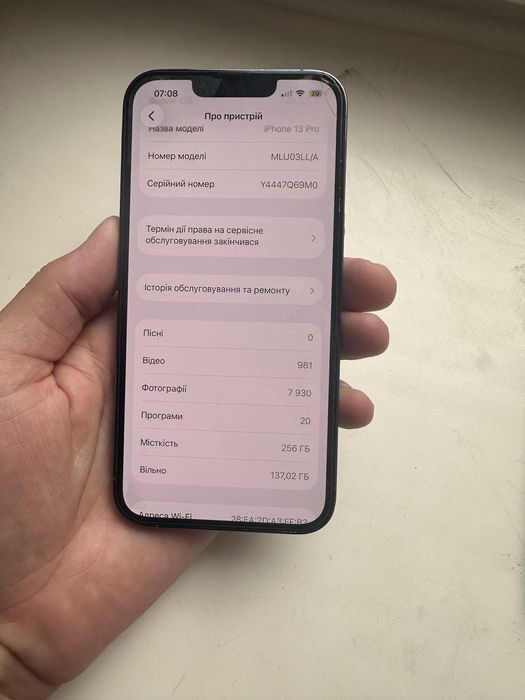 Iphone 13 pro 256gb