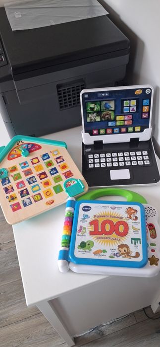 Tablet Smily play, obrazkowe abecadło, VTech pierwszy słownik