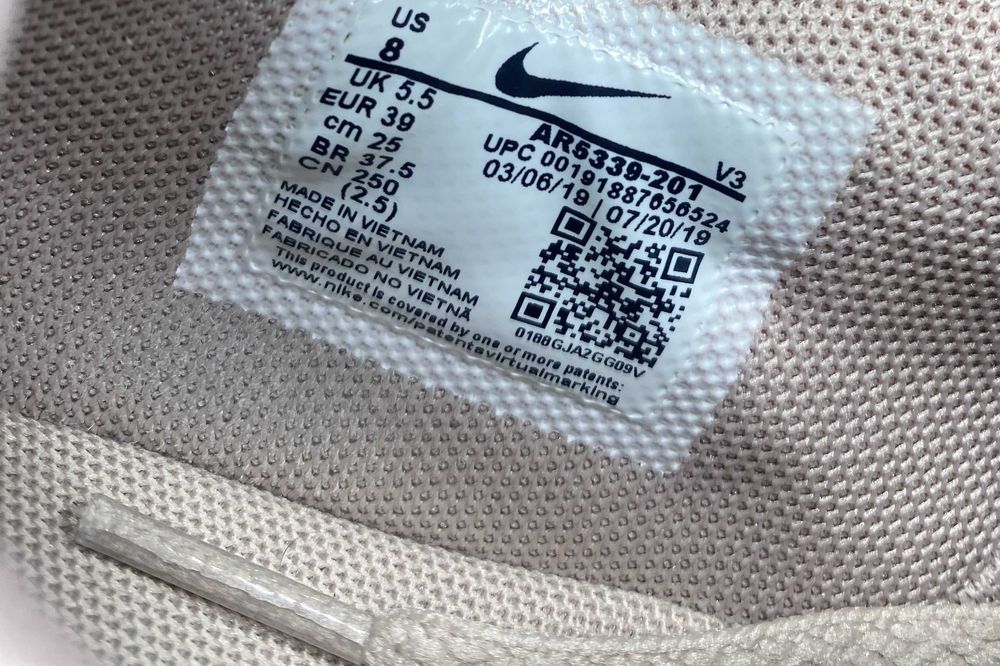 NIKE Air Force 1 Sage r.39 fit 38 oryginalne buty damskie