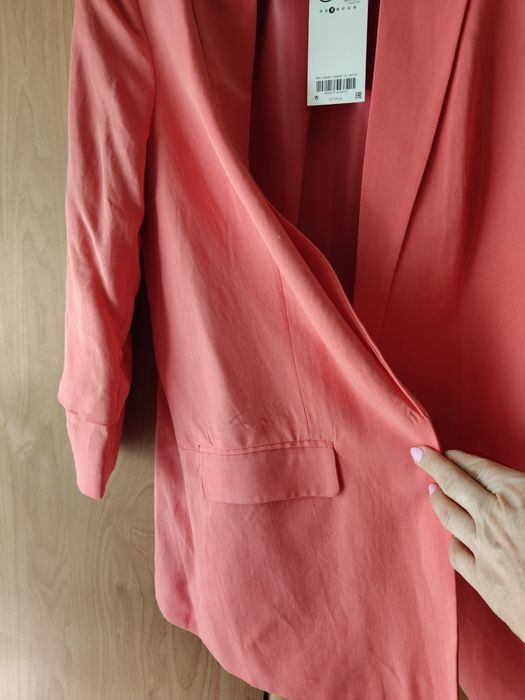 Żakiet marynarka Orsay, rozmiar 38, koralowy, NOWY