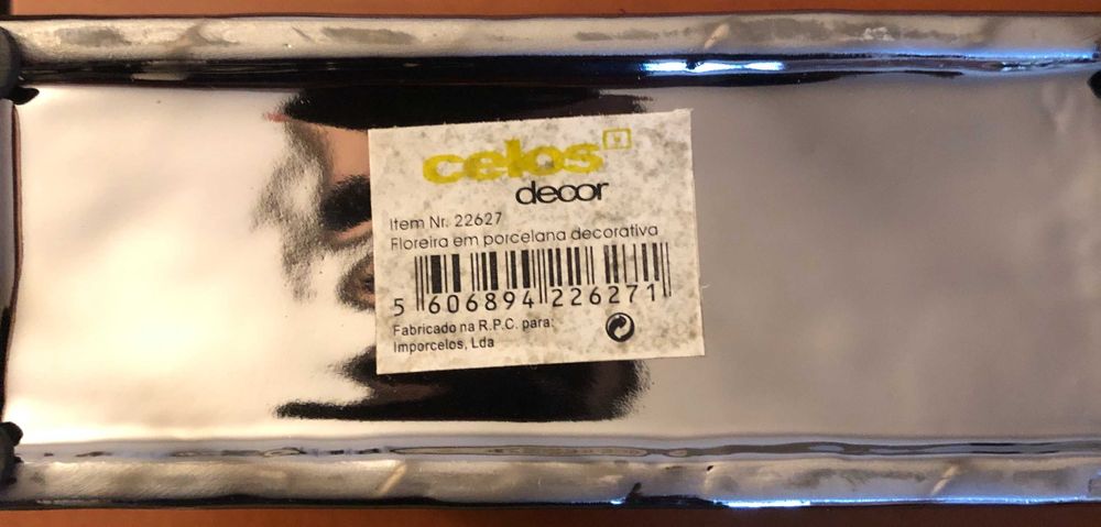 Floreira Porcelana Decorativa