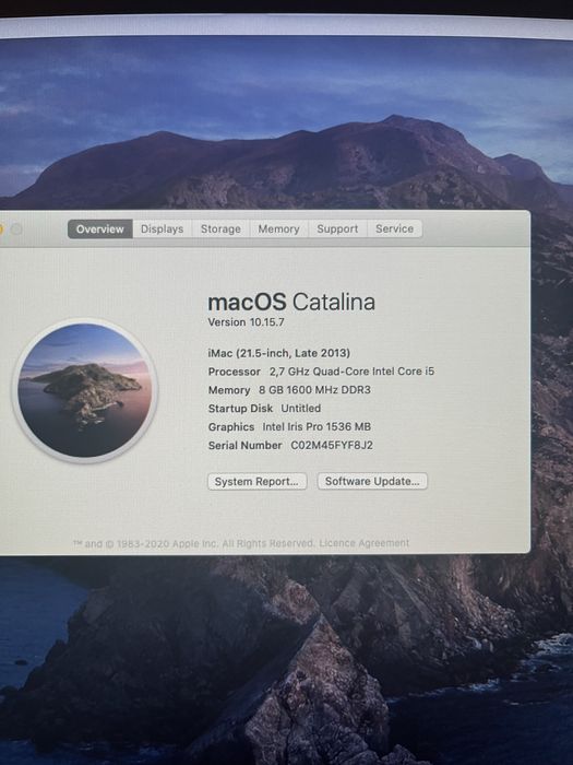 iMac i5 21.5’’ (2013) A funcionar + ofertas