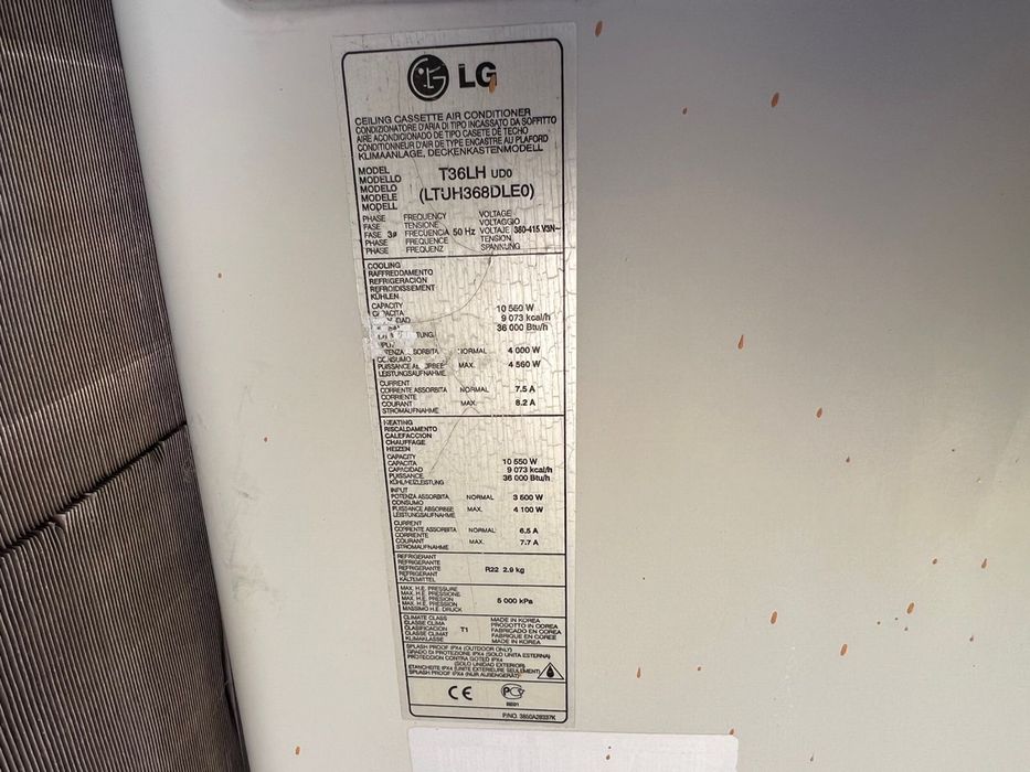 Кондиціонер касетний  LG T36LH