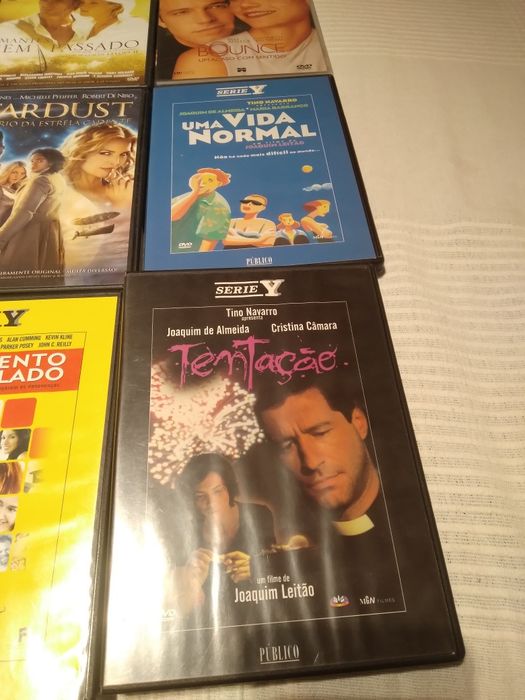 7 Dvds filmes portugueses e estrangeiros