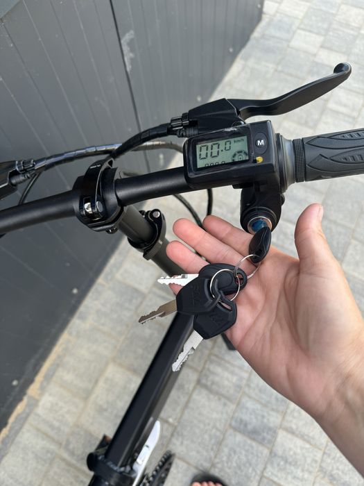 Rower elektryczny składany amortyzacja stacyjka wyjmowana bateria 36V