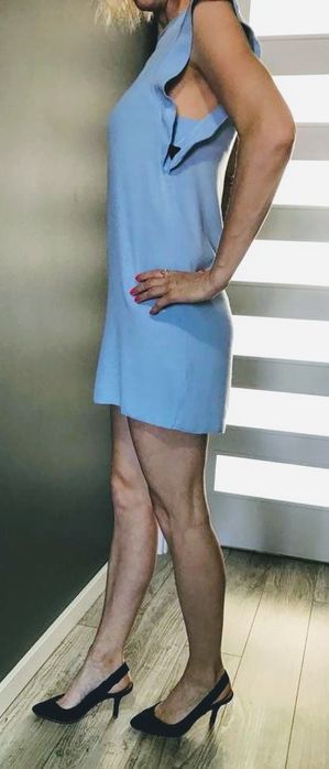 Sukienka Mohito 34 błękit mini