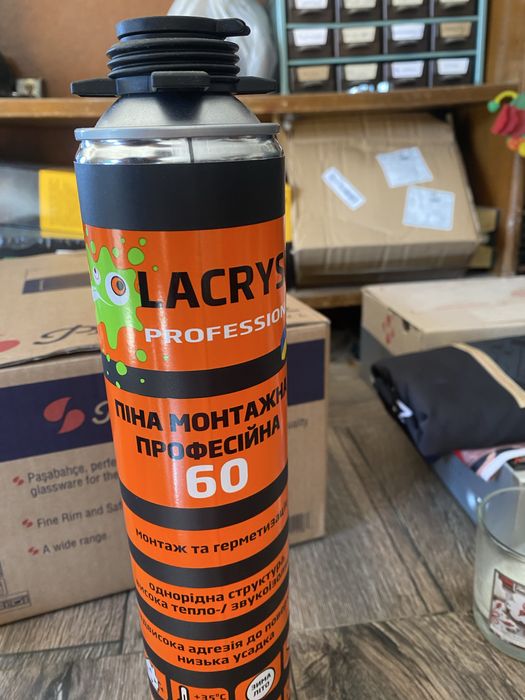 Пена монтажная lacrys 60 750ml