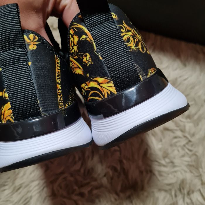 Versace Jeans Coulture Sneakersy 71VA3SA5 Czarny r. 37 adidasy tenisów