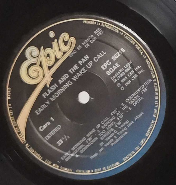 Flash And The Pan – Early Morning Wake Up Call