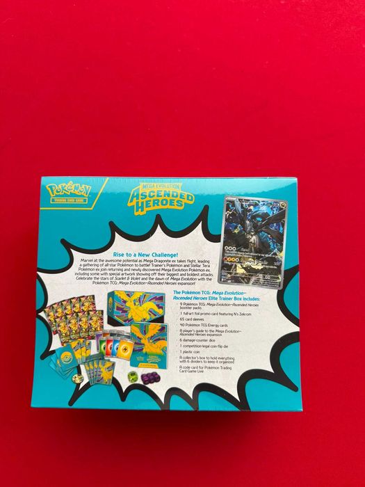 Pokemon Ascended Heroes Elite Trainer Box- Versão Inglesa