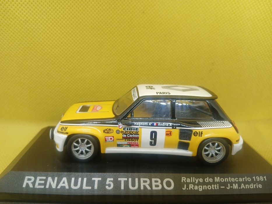 Miniaturas 1/43 Ralies 8 modelos em estado novo