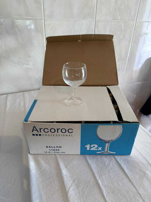 Conjunto de copos de vidro