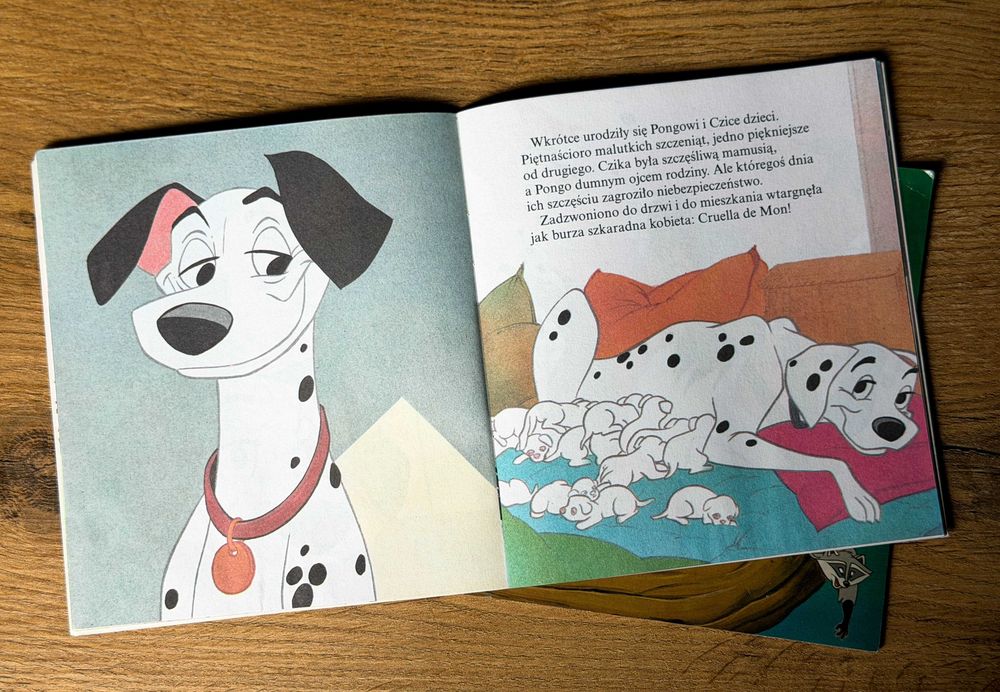 Mini Książeczka Disney # Pocahontas  + Mini Książeczka Disney # 101 Dalmatyńczyków