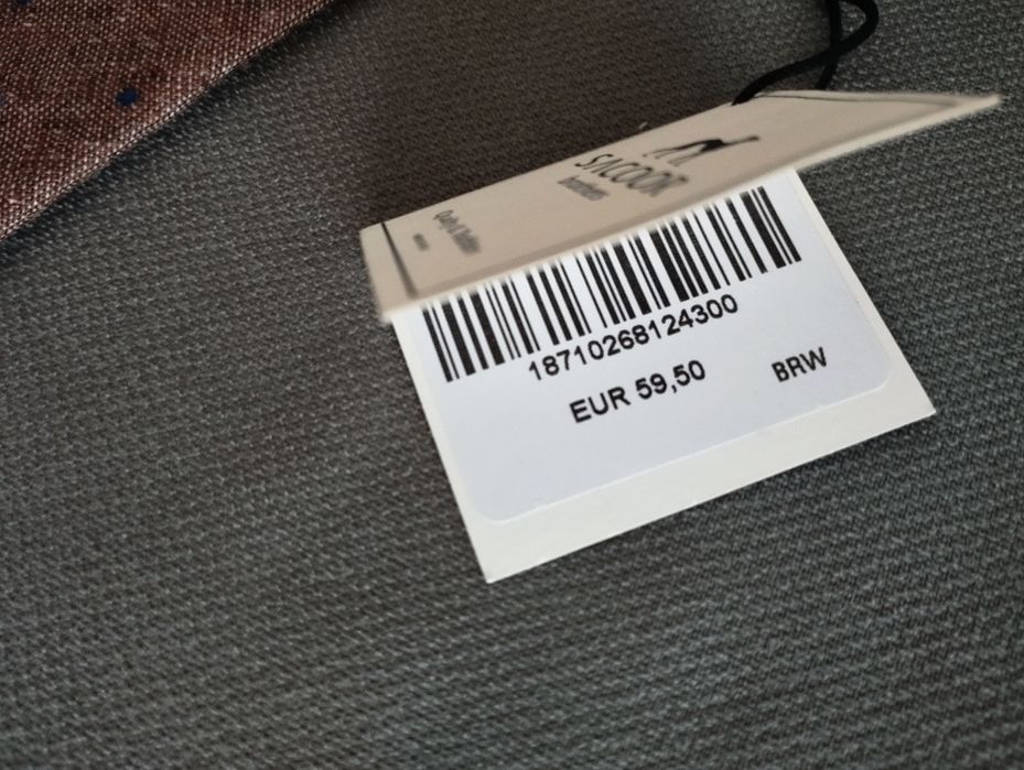 Gravata Sacoor NOVA c/ etiqueta